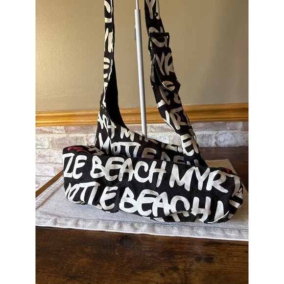 Myrtle Beach Robin Ruth Black & Multicolor Shoulder Bag - Picture 10 of 16